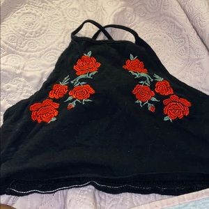 Black Crop Top